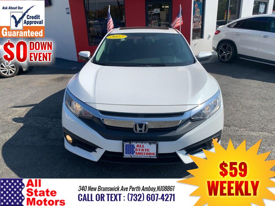 2017 Honda Civic Sedan EX-L CVT, available for sale in Perth Amboy, New Jersey | All State Motor Inc. Perth Amboy, New Jersey 2017 Honda Civic Sedan EX-L CVT, available for sale in Perth Amboy, New Jersey | All State Motor Inc. Perth Amboy, New Jersey
