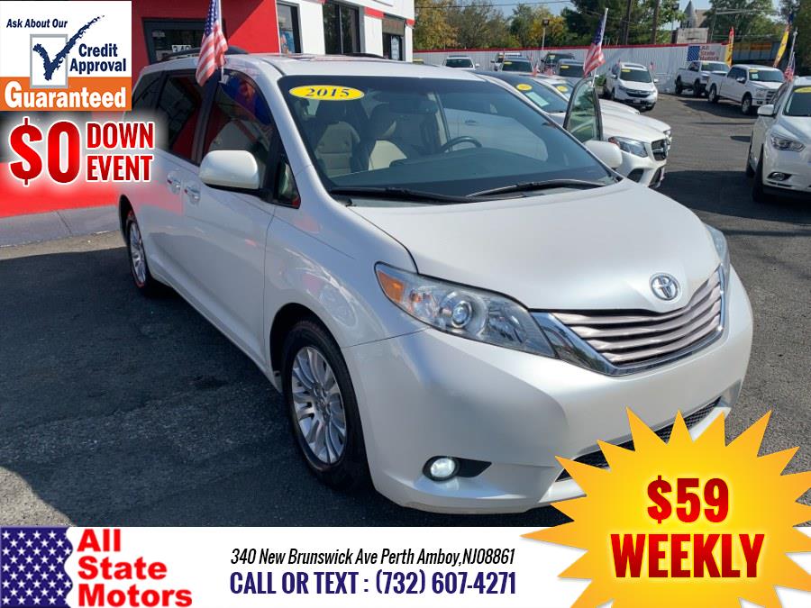 2015 Toyota Sienna 5dr 8-Pass Van XLE FWD (Natl), available for sale in Perth Amboy, New Jersey | All State Motor Inc. Perth Amboy, New Jersey 2015 Toyota Sienna 5dr 8-Pass Van XLE FWD (Natl), available for sale in Perth Amboy, New Jersey | All State Motor Inc. Perth Amboy, New Jersey