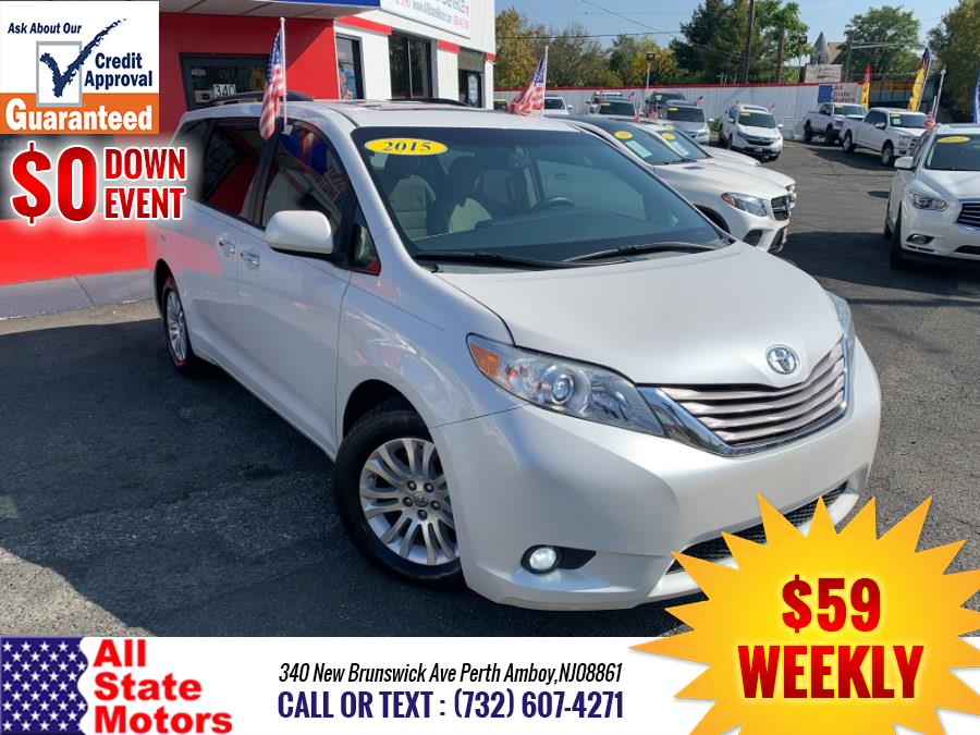 2015 Toyota Sienna 5dr 8-Pass Van XLE FWD (Natl), available for sale in Perth Amboy, New Jersey | All State Motor Inc. Perth Amboy, New Jersey 2015 Toyota Sienna 5dr 8-Pass Van XLE FWD (Natl), available for sale in Perth Amboy, New Jersey | All State Motor Inc. Perth Amboy, New Jersey