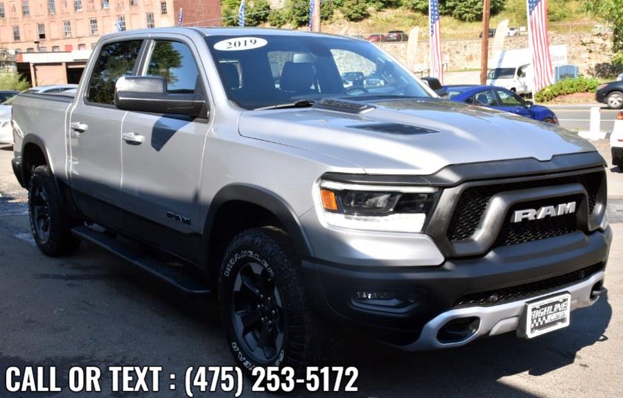 Used Ram 1500 Rebel 4x4 Crew Cab 5''7" Box 2019 | Highline Car Connection. Waterbury, Connecticut Used Ram 1500 Rebel 4x4 Crew Cab 5''7" Box 2019 | Highline Car Connection. Waterbury, Connecticut