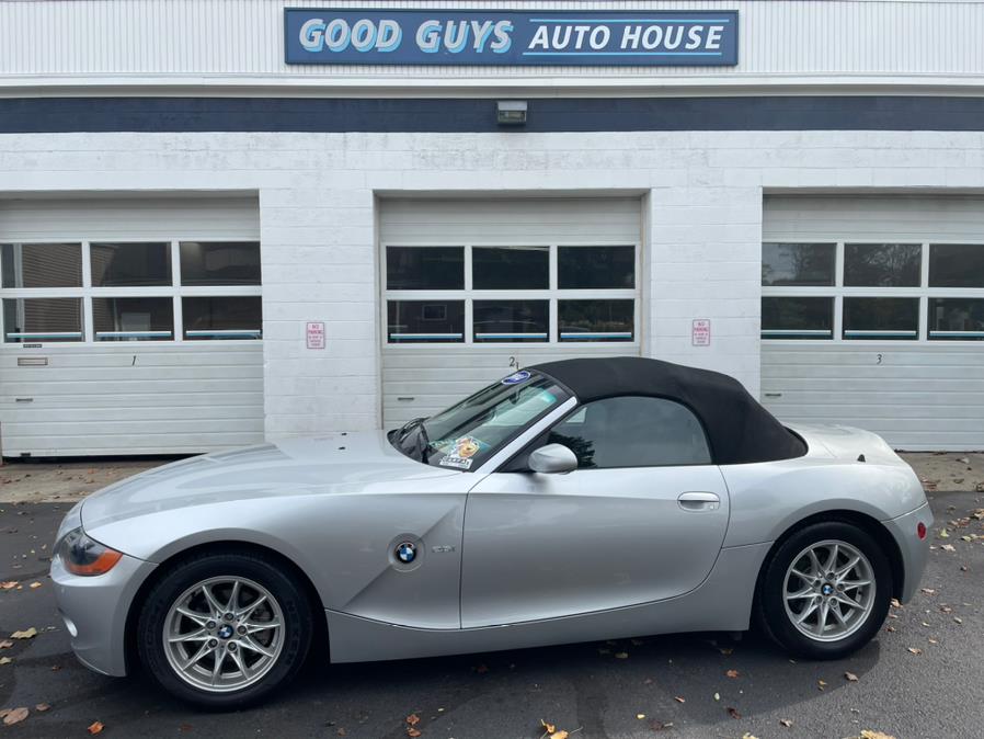 Used BMW Z4 2dr Roadster 2.5i 2004 | Good Guys Auto House. Southington, Connecticut Used BMW Z4 2dr Roadster 2.5i 2004 | Good Guys Auto House. Southington, Connecticut