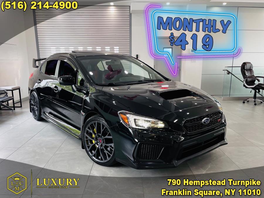 2018 Subaru WRX STI Limited Manual w/Wing Spoiler, available for sale in Franklin Square, New York | Luxury Motor Club. Franklin Square, New York