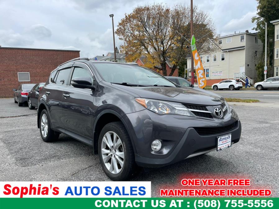 2013 Toyota RAV4 AWD 4dr Limited (Natl), available for sale in Worcester, Massachusetts | Sophia's Auto Sales Inc. Worcester, Massachusetts