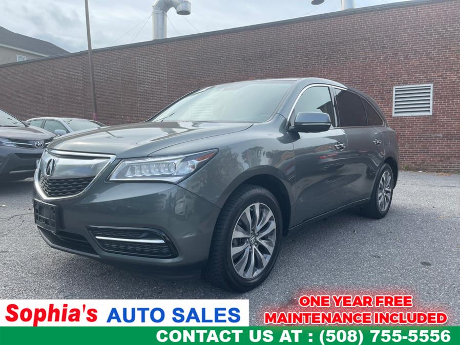 2014 Acura MDX SH-AWD 4dr Tech Pkg, available for sale in Worcester, Massachusetts | Sophia's Auto Sales Inc. Worcester, Massachusetts