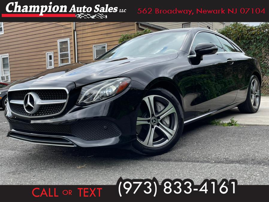 2018 Mercedes-Benz E-Class E 400 4MATIC Coupe, available for sale in Newark , New Jersey | Champion Used Auto Sales 2. Newark , New Jersey