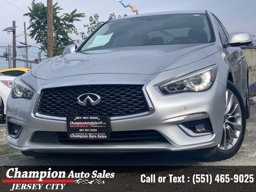 2018 INFINITI Q50 3.0t LUXE AWD, available for sale in Jersey City, New Jersey | Champion Auto Sales. Jersey City, New Jersey