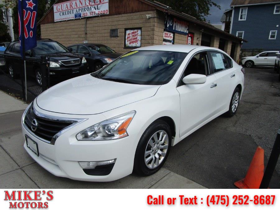 2015 Nissan Altima 4dr Sdn I4 2.5 S, available for sale in Stratford, Connecticut | Mike's Motors LLC. Stratford, Connecticut