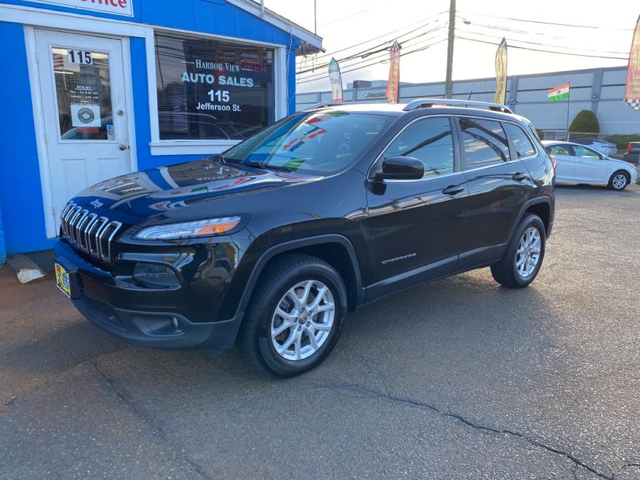 2014 Jeep Cherokee 4WD 4dr Latitude, available for sale in Stamford, Connecticut | Harbor View Auto Sales LLC. Stamford, Connecticut