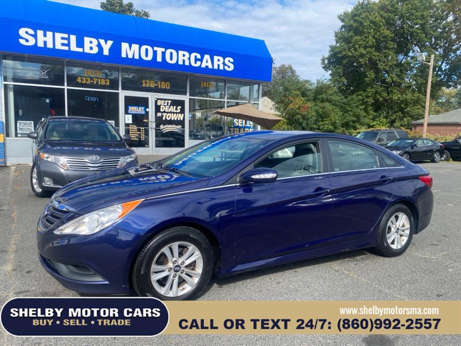 2014 Hyundai Sonata 4dr Sdn 2.4L Auto GLS, available for sale in Springfield, Massachusetts | Shelby Motor Cars. Springfield, Massachusetts
