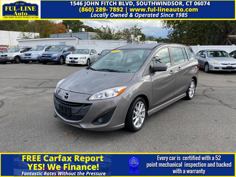 2012 Mazda Mazda5 4dr Wgn Auto Grand Touring, available for sale in South Windsor , Connecticut | Ful-line Auto LLC. South Windsor , Connecticut