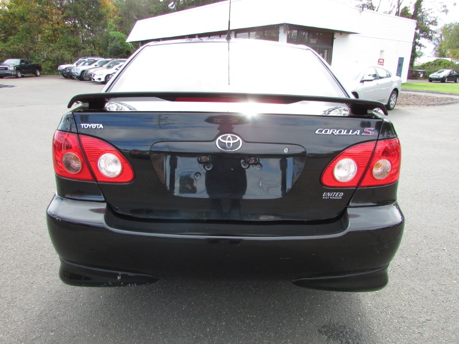 2007 Toyota Corolla 4dr Sdn Auto S, available for sale in East Windsor, Connecticut | United Auto Sales of E Windsor, Inc. East Windsor, Connecticut 2007 Toyota Corolla 4dr Sdn Auto S, available for sale in East Windsor, Connecticut | United Auto Sales of E Windsor, Inc. East Windsor, Connecticut