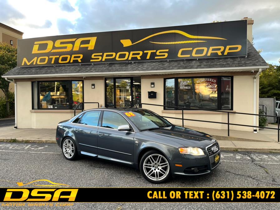 2008 Audi S4 4dr Sdn Man, available for sale in Commack, New York | DSA Motor Sports Corp. Commack, New York 2008 Audi S4 4dr Sdn Man, available for sale in Commack, New York | DSA Motor Sports Corp. Commack, New York
