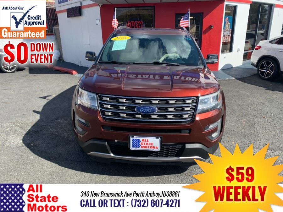 2016 Ford Explorer FWD 4dr XLT, available for sale in Perth Amboy, New Jersey | All State Motor Inc. Perth Amboy, New Jersey 2016 Ford Explorer FWD 4dr XLT, available for sale in Perth Amboy, New Jersey | All State Motor Inc. Perth Amboy, New Jersey
