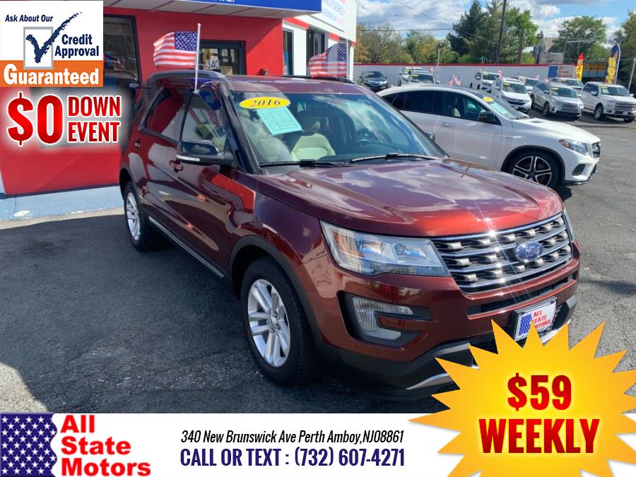2016 Ford Explorer FWD 4dr XLT, available for sale in Perth Amboy, New Jersey | All State Motor Inc. Perth Amboy, New Jersey 2016 Ford Explorer FWD 4dr XLT, available for sale in Perth Amboy, New Jersey | All State Motor Inc. Perth Amboy, New Jersey