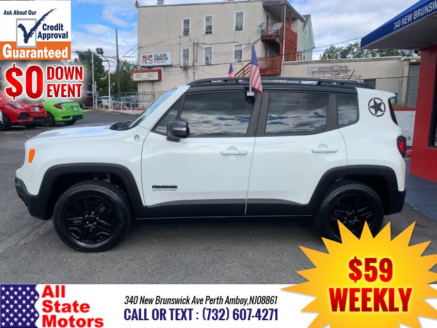 2017 Jeep Renegade Deserthawk 4x4, available for sale in Perth Amboy, New Jersey | All State Motor Inc. Perth Amboy, New Jersey 2017 Jeep Renegade Deserthawk 4x4, available for sale in Perth Amboy, New Jersey | All State Motor Inc. Perth Amboy, New Jersey