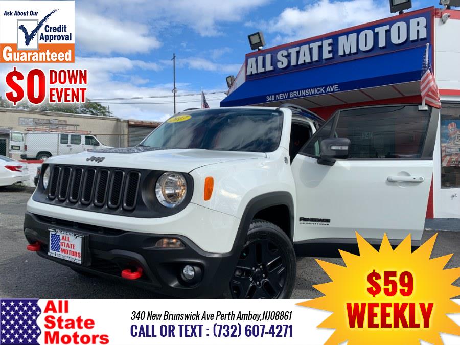 2017 Jeep Renegade Deserthawk 4x4, available for sale in Perth Amboy, New Jersey | All State Motor Inc. Perth Amboy, New Jersey 2017 Jeep Renegade Deserthawk 4x4, available for sale in Perth Amboy, New Jersey | All State Motor Inc. Perth Amboy, New Jersey