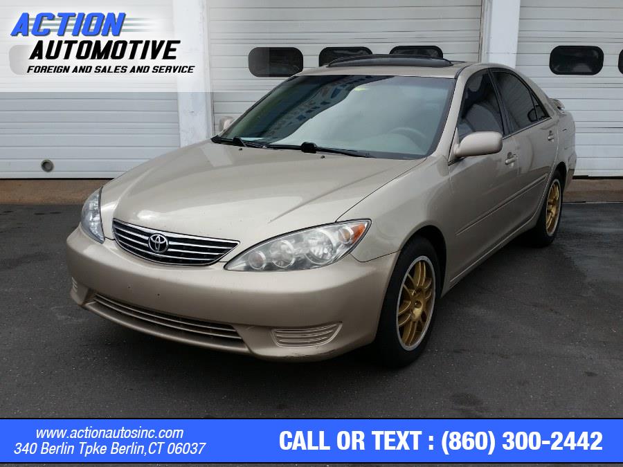 Used Toyota Camry 4dr Sdn LE Auto (Natl) 2005 | Action Automotive. Berlin, Connecticut