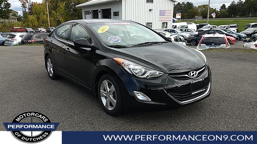 2013 Hyundai Elantra 4dr Sdn Auto GLS PZEV, available for sale in Wappingers Falls, New York | Performance Motor Cars. Wappingers Falls, New York
