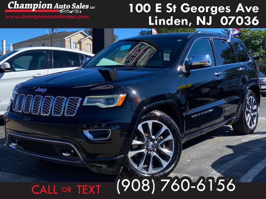 2017 Jeep Grand Cherokee Overland 4x4, available for sale in Linden, New Jersey | Champion Used Auto Sales. Linden, New Jersey