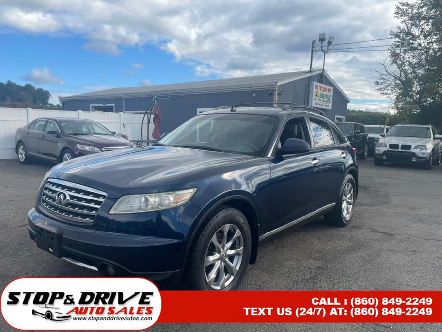 2007 Infiniti FX35 4dr AWD, available for sale in East Windsor, Connecticut | Stop & Drive Auto Sales. East Windsor, Connecticut