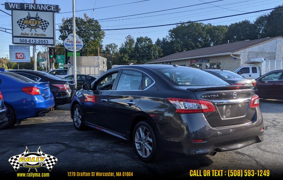 2015 Nissan Sentra 4dr Sdn I4 CVT SR, available for sale in Worcester, Massachusetts | Rally Motor Sports. Worcester, Massachusetts 2015 Nissan Sentra 4dr Sdn I4 CVT SR, available for sale in Worcester, Massachusetts | Rally Motor Sports. Worcester, Massachusetts