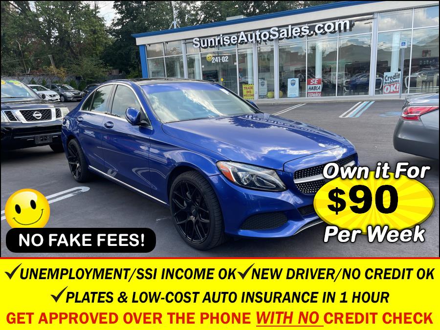 2015 Mercedes-Benz C-Class 4dr Sdn C 300 Luxury 4MATIC, available for sale in Rosedale, New York | Sunrise Auto Sales. Rosedale, New York