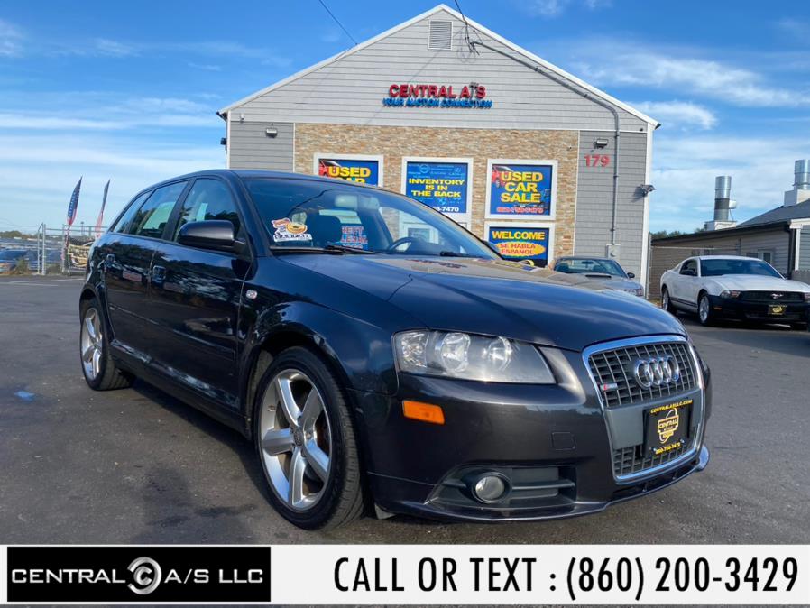 2008 Audi A3 4dr HB Auto DSG S-Line quattro, available for sale in East Windsor, Connecticut | Central A/S LLC. East Windsor, Connecticut 2008 Audi A3 4dr HB Auto DSG S-Line quattro, available for sale in East Windsor, Connecticut | Central A/S LLC. East Windsor, Connecticut
