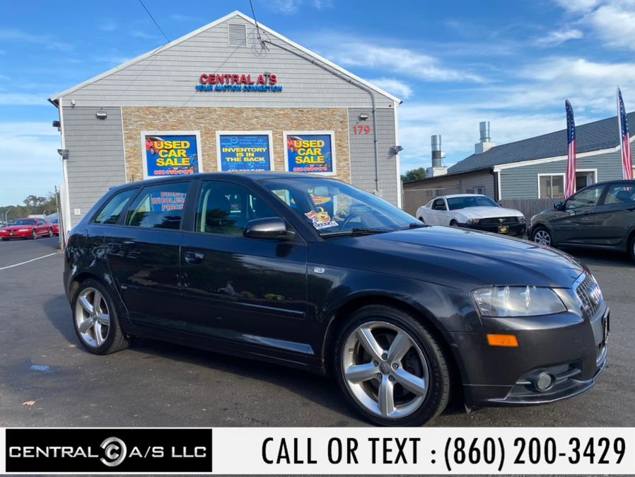 2008 Audi A3 4dr HB Auto DSG S-Line quattro, available for sale in East Windsor, Connecticut | Central A/S LLC. East Windsor, Connecticut 2008 Audi A3 4dr HB Auto DSG S-Line quattro, available for sale in East Windsor, Connecticut | Central A/S LLC. East Windsor, Connecticut