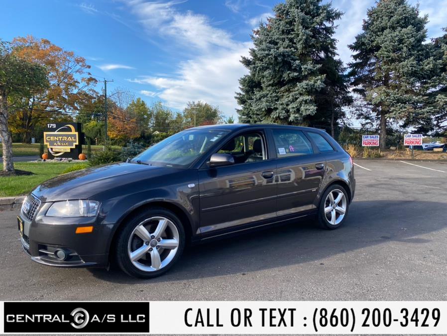 2008 Audi A3 4dr HB Auto DSG S-Line quattro, available for sale in East Windsor, Connecticut | Central A/S LLC. East Windsor, Connecticut 2008 Audi A3 4dr HB Auto DSG S-Line quattro, available for sale in East Windsor, Connecticut | Central A/S LLC. East Windsor, Connecticut