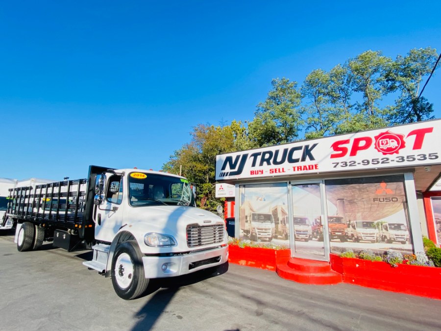 2014 FREIGHTLINER M2 106 26 FEET FLAT BED + LIFT GATE, available for sale in South Amboy, New Jersey | NJ Truck Spot. South Amboy, New Jersey 2014 FREIGHTLINER M2 106 26 FEET FLAT BED + LIFT GATE, available for sale in South Amboy, New Jersey | NJ Truck Spot. South Amboy, New Jersey