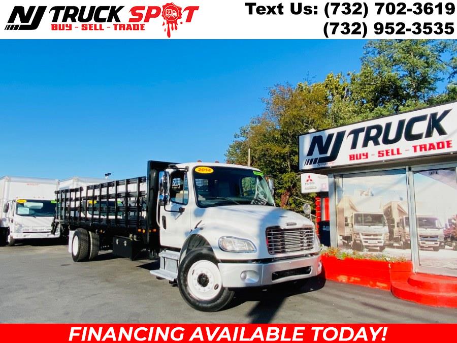 2014 FREIGHTLINER M2 106 26 FEET FLAT BED + LIFT GATE, available for sale in South Amboy, New Jersey | NJ Truck Spot. South Amboy, New Jersey