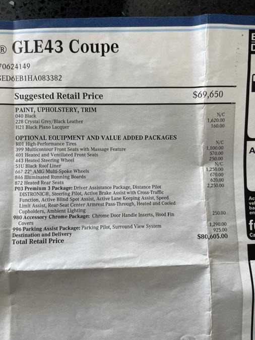 2017 Mercedes-Benz GLE AMG GLE 43 4MATIC Coupe, available for sale in South Windsor, Connecticut | Mike And Tony Auto Sales, Inc. South Windsor, Connecticut 2017 Mercedes-Benz GLE AMG GLE 43 4MATIC Coupe, available for sale in South Windsor, Connecticut | Mike And Tony Auto Sales, Inc. South Windsor, Connecticut