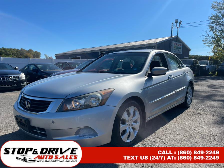 2008 Honda Accord Sdn 4dr I4 Auto EX-L, available for sale in East Windsor, Connecticut | Stop & Drive Auto Sales. East Windsor, Connecticut