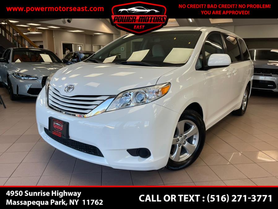 2017 Toyota Sienna LE Auto Access Seat FWD 7-Passenger (Natl), available for sale in Massapequa Park, New York | Power Motors East. Massapequa Park, New York