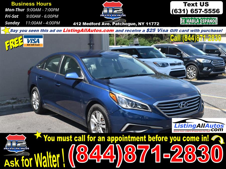 Used 2016 Hyundai Sonata in Patchogue, New York | www.ListingAllAutos.com. Patchogue, New York