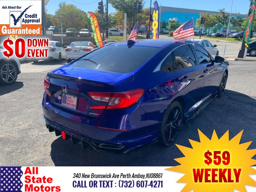 2019 Honda Accord Sedan Sport 1.5T CVT, available for sale in Perth Amboy, New Jersey | All State Motor Inc. Perth Amboy, New Jersey 2019 Honda Accord Sedan Sport 1.5T CVT, available for sale in Perth Amboy, New Jersey | All State Motor Inc. Perth Amboy, New Jersey