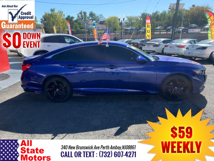 2019 Honda Accord Sedan Sport 1.5T CVT, available for sale in Perth Amboy, New Jersey | All State Motor Inc. Perth Amboy, New Jersey 2019 Honda Accord Sedan Sport 1.5T CVT, available for sale in Perth Amboy, New Jersey | All State Motor Inc. Perth Amboy, New Jersey
