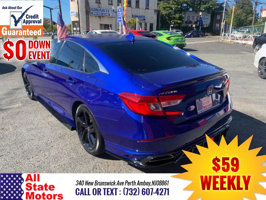 2019 Honda Accord Sedan Sport 1.5T CVT, available for sale in Perth Amboy, New Jersey | All State Motor Inc. Perth Amboy, New Jersey 2019 Honda Accord Sedan Sport 1.5T CVT, available for sale in Perth Amboy, New Jersey | All State Motor Inc. Perth Amboy, New Jersey