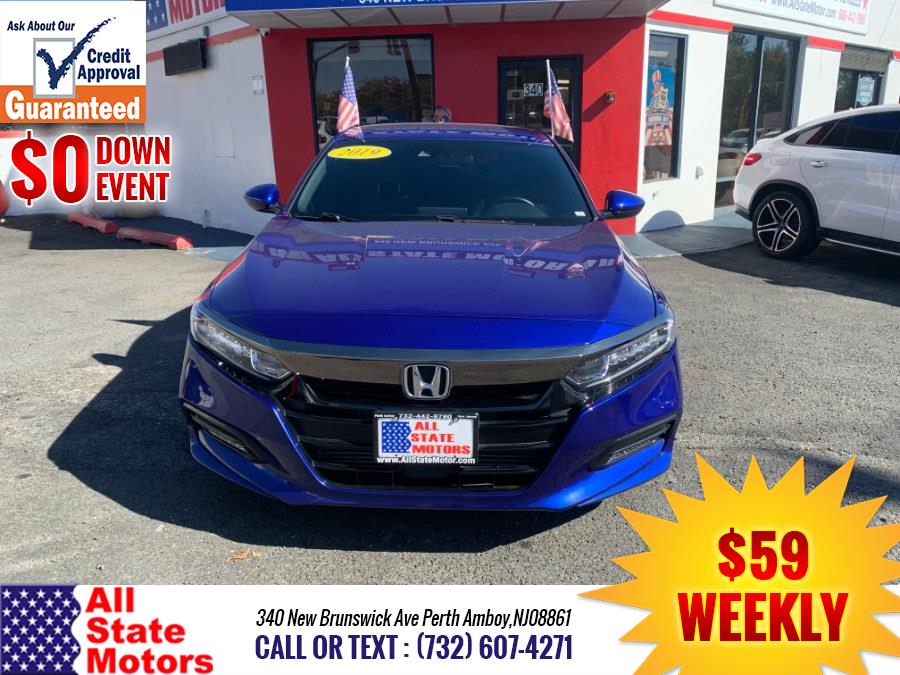 2019 Honda Accord Sedan Sport 1.5T CVT, available for sale in Perth Amboy, New Jersey | All State Motor Inc. Perth Amboy, New Jersey 2019 Honda Accord Sedan Sport 1.5T CVT, available for sale in Perth Amboy, New Jersey | All State Motor Inc. Perth Amboy, New Jersey