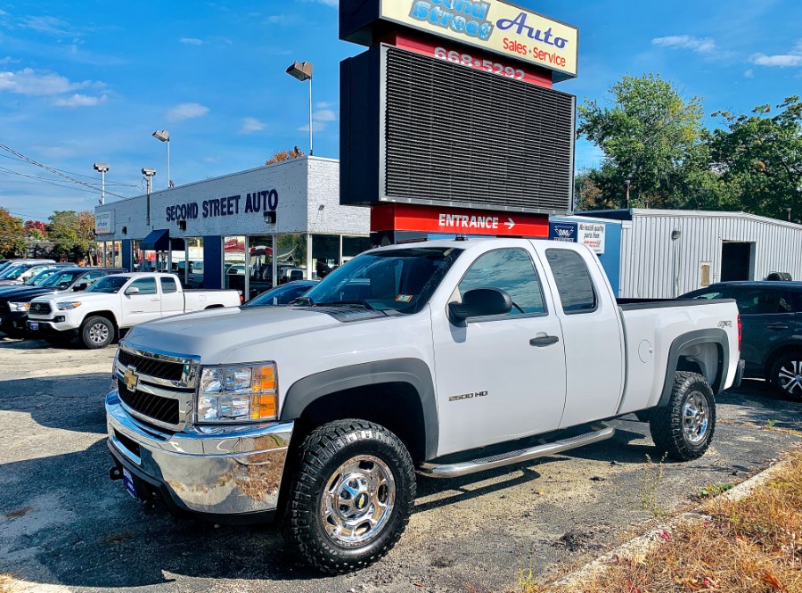 2012 Chevrolet Silverado 2500HD 4WD Ext Cab 158.2" Work Truck, available for sale in Manchester, New Hampshire | Second Street Auto Sales Inc. Manchester, New Hampshire