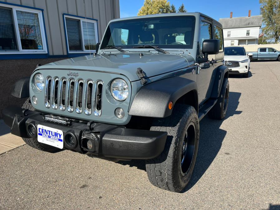 2015 Jeep Wrangler 4WD 2dr Willys Wheeler, available for sale in East Windsor, Connecticut | Century Auto And Truck. East Windsor, Connecticut