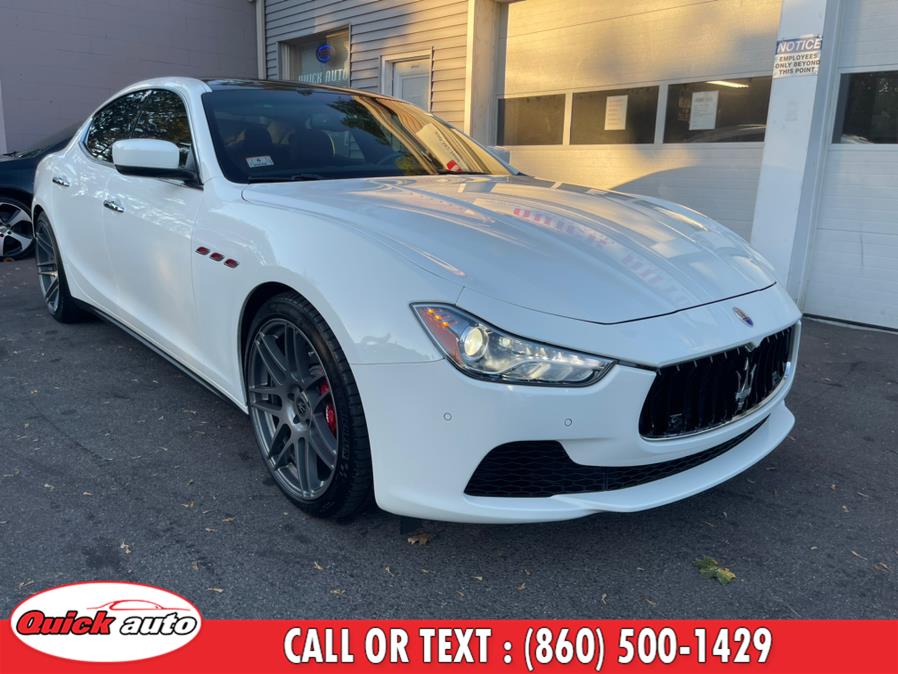 2015 Maserati Ghibli 4dr Sdn S Q4, available for sale in Bristol, Connecticut | Quick Auto LLC. Bristol, Connecticut