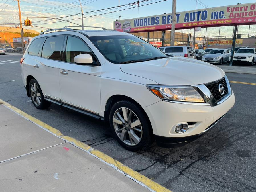 2016 Nissan Pathfinder 4WD 4dr Platinum, available for sale in Brooklyn, New York | Worlds Best Auto Inc. Brooklyn, New York 2016 Nissan Pathfinder 4WD 4dr Platinum, available for sale in Brooklyn, New York | Worlds Best Auto Inc. Brooklyn, New York