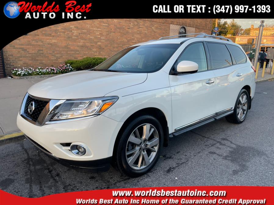 2016 Nissan Pathfinder 4WD 4dr Platinum, available for sale in Brooklyn, New York | Worlds Best Auto Inc. Brooklyn, New York 2016 Nissan Pathfinder 4WD 4dr Platinum, available for sale in Brooklyn, New York | Worlds Best Auto Inc. Brooklyn, New York