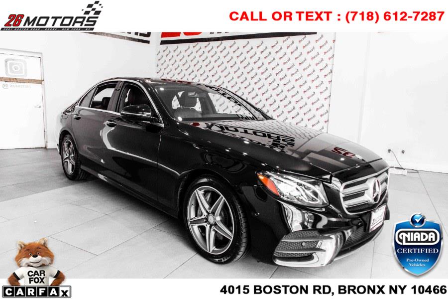 Used Mercedes-Benz E-Class E 300 Luxury 4MATIC Sedan 2017 | 26 Motors Corp. Bronx, New York Used Mercedes-Benz E-Class E 300 Luxury 4MATIC Sedan 2017 | 26 Motors Corp. Bronx, New York