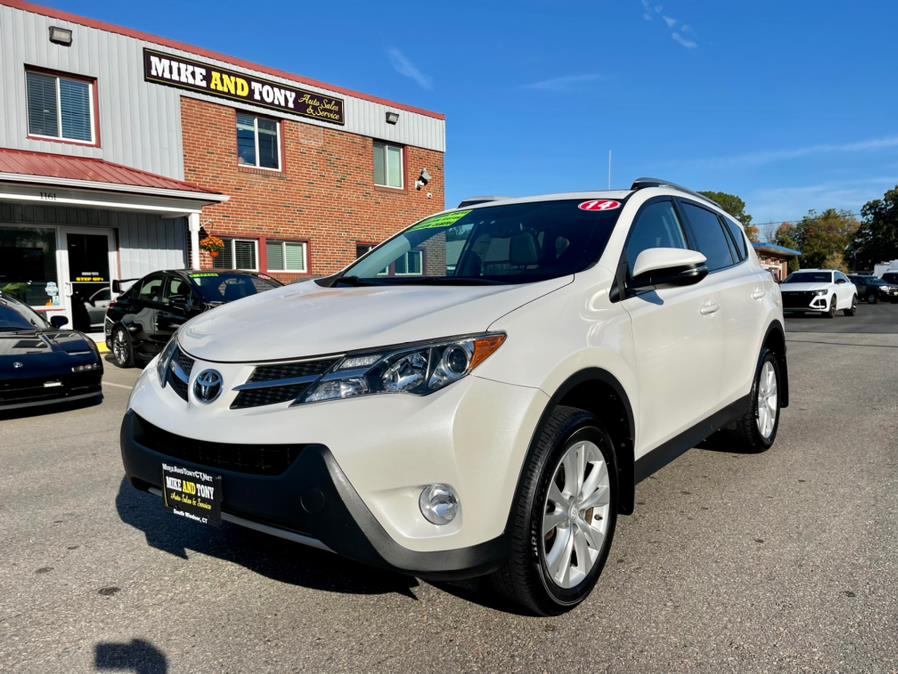 2014 Toyota RAV4 AWD 4dr Limited (Natl), available for sale in South Windsor, Connecticut | Mike And Tony Auto Sales, Inc. South Windsor, Connecticut