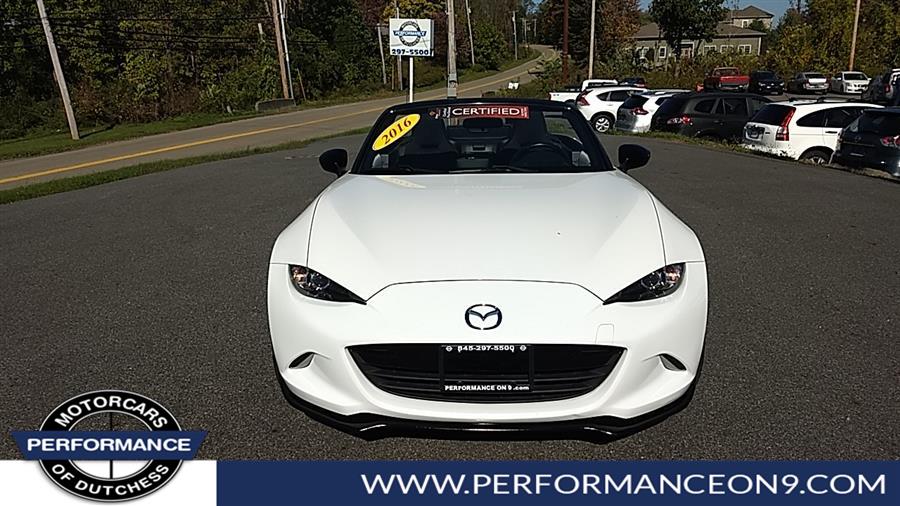 2016 Mazda MX-5 Miata 2dr Conv AUTO Club, available for sale in Wappingers Falls, New York | Performance Motor Cars. Wappingers Falls, New York 2016 Mazda MX-5 Miata 2dr Conv AUTO Club, available for sale in Wappingers Falls, New York | Performance Motor Cars. Wappingers Falls, New York