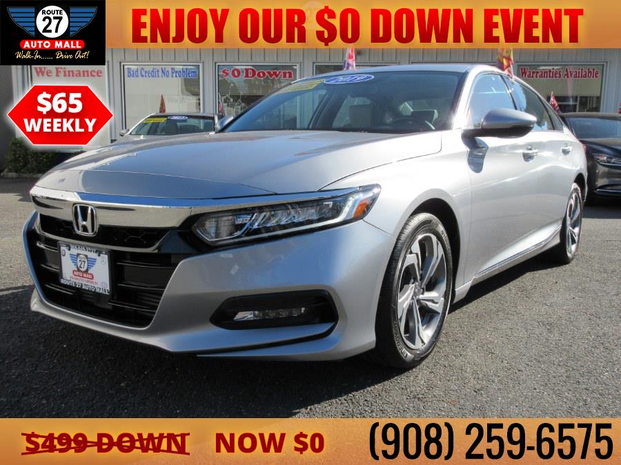 Used Honda Accord Sedan EX-L 1.5T CVT 2019 | Route 27 Auto Mall. Linden, New Jersey Used Honda Accord Sedan EX-L 1.5T CVT 2019 | Route 27 Auto Mall. Linden, New Jersey