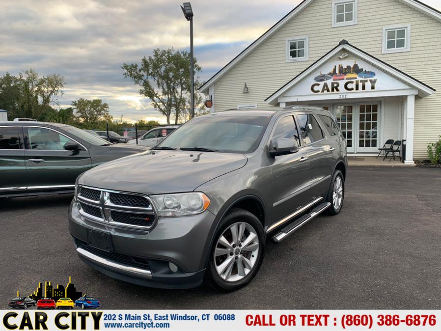 2013 Dodge Durango AWD 4dr Crew, available for sale in East Windsor, Connecticut | Car City LLC. East Windsor, Connecticut