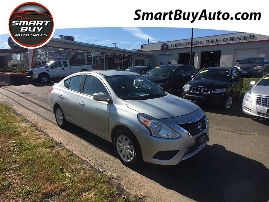 Used Nissan Versa 4dr Sdn Auto 1.6 S 2016 | Smart Buy Auto Sales, LLC. Wallingford, Connecticut Used Nissan Versa 4dr Sdn Auto 1.6 S 2016 | Smart Buy Auto Sales, LLC. Wallingford, Connecticut